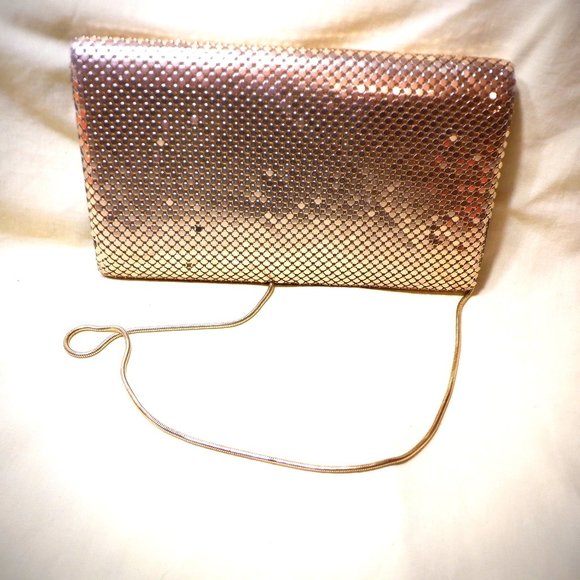 Sparkly, Glowing, Amazing GOLD CLUTCH or Strap BAG - Your Choice - Picture 2 of 5
